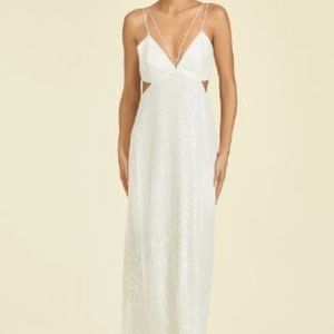 Sachin & Babi - Vivi =Sequin-Embroidered Midi-Dress (size 6)